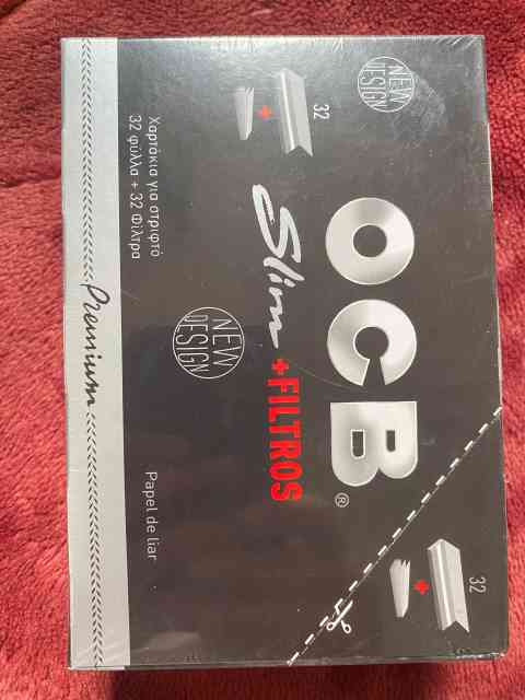 Giấy OCB đen dài tip